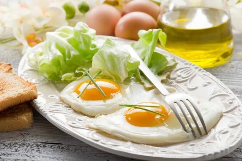 ביצים מקושקשות לדיאטת דוקאן
