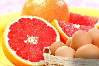 ביצים ואשכוליות לירידה במשקל